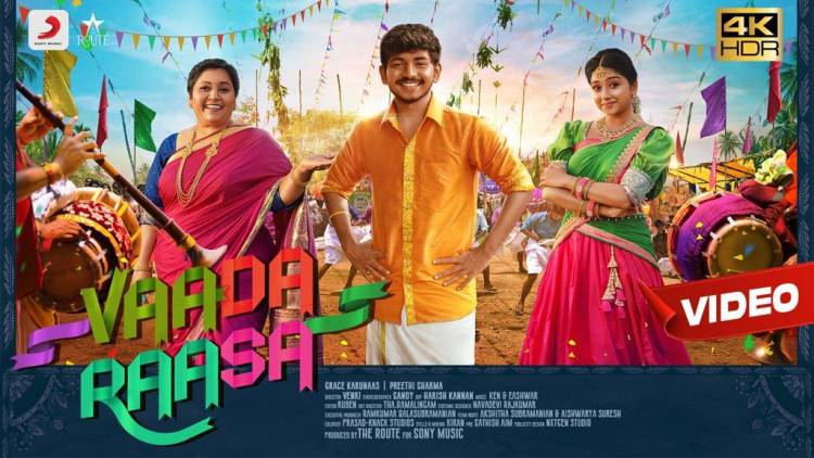 Here comes the fun-filled #VaadaRaasa by @KenKarunaas!