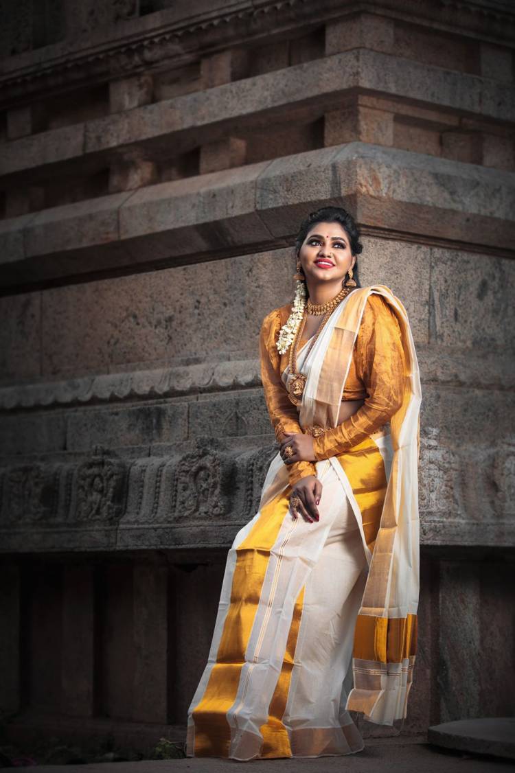 Actress #shalushamu #HappyOnam @shalushamu