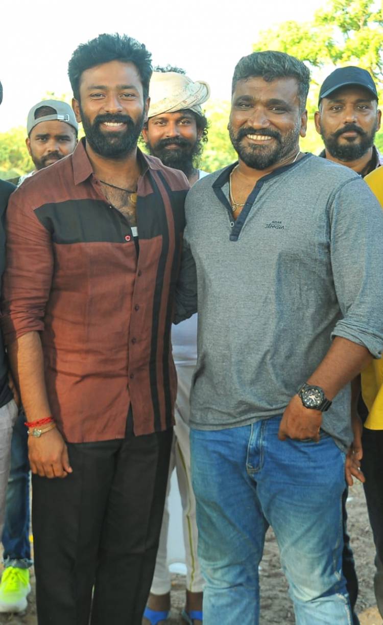 Kannan Ravi Group  தயாரிப்பாளர் கண்ணன் ரவி வழங்க, இயக்குநர் விக்ரம் சுகுமாரன் இயக்கத்தில்  சாந்தனு பாக்யராஜ் நடிக்கும் திரைப்படம்  "இராவண கோட்டம்" !