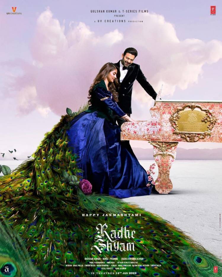 Pan-India Magnum Opus Radhe Shyam unveils the latest poster on the occasion of Janamashtami