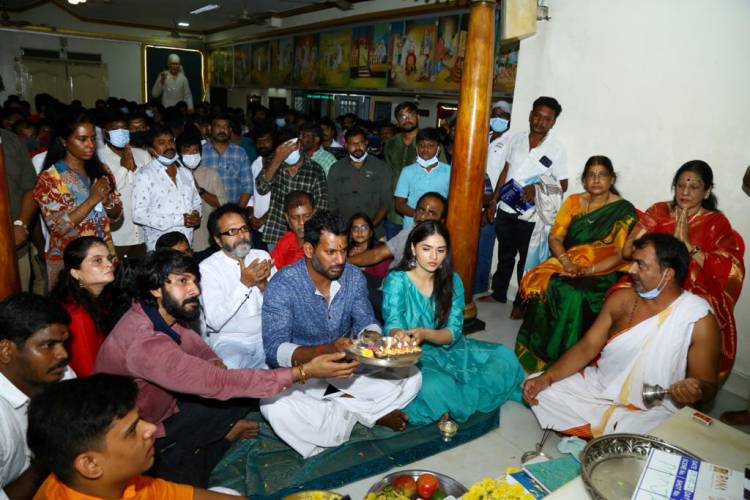 Vishal, Rana Productions Pan India Film Launched, Regular Shooting Commences.