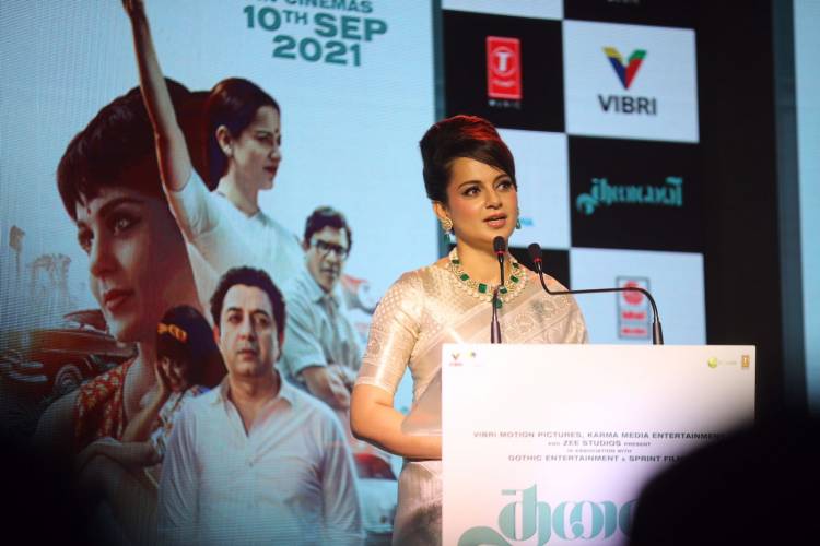 Kangana Ranaut starrer “Thalaivi” is all finally set to enthral the Pan-Indian audiences from September 10, 2021