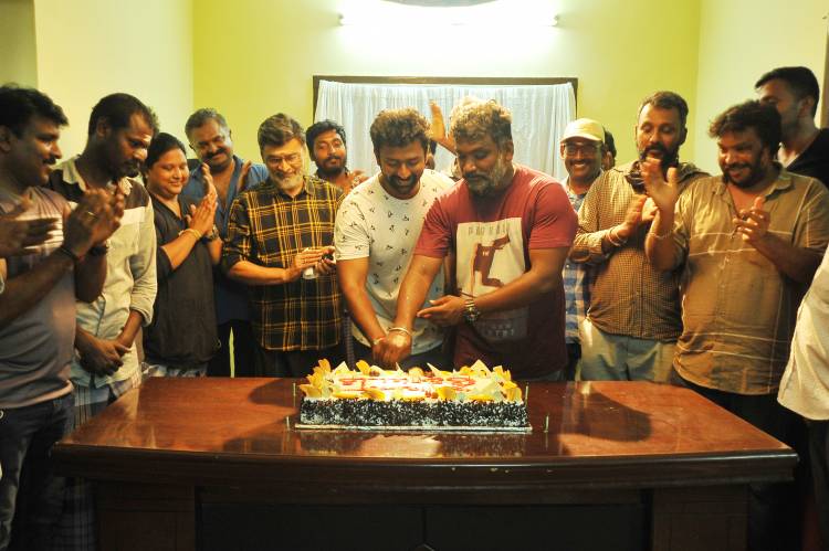 Kannan Ravi Group Producer Mr. Kannan Ravi Presents Vikram Sugumaran directorial Shanthnu Bhagyaraj starrer Raavana Kottam shooting wraps up