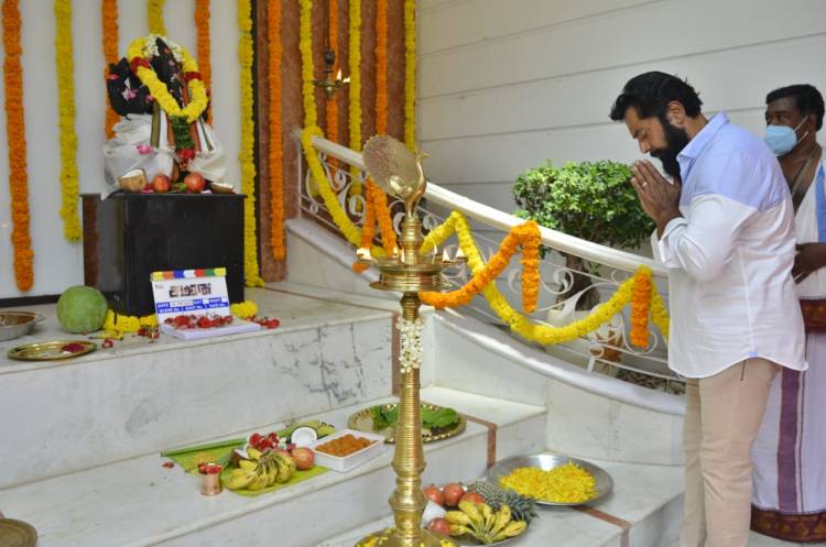 நடிகர் சரத்குமார் நடிக்கும் புதிய படம்  பூஜையுடன், இன்று இனிதே துவங்கியது !