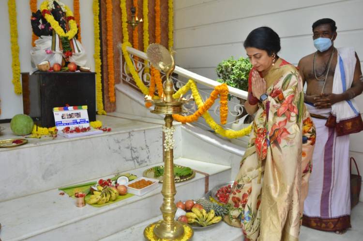 நடிகர் சரத்குமார் நடிக்கும் புதிய படம்  பூஜையுடன், இன்று இனிதே துவங்கியது !