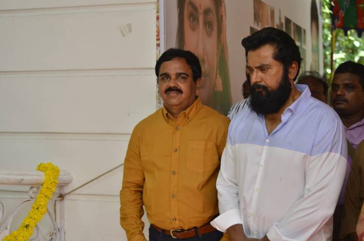 நடிகர் சரத்குமார் நடிக்கும் புதிய படம்  பூஜையுடன், இன்று இனிதே துவங்கியது !