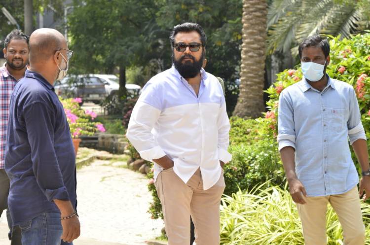 நடிகர் சரத்குமார் நடிக்கும் புதிய படம்  பூஜையுடன், இன்று இனிதே துவங்கியது !