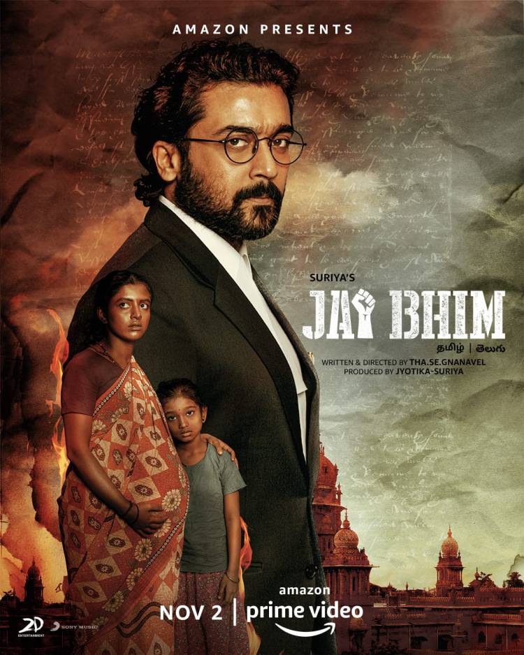 Watch #JaiBhimOnPrime, this Diwali,Nov 2