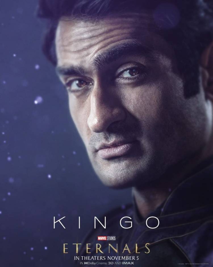 Marvel Studios presents “Eternals,” the 25th movie in the Marvel Cinematic Universe and an all-new adventure introducing 10 Super Heroes