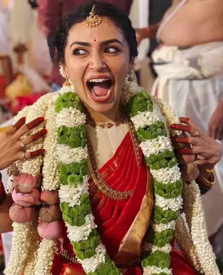 Super Singer fame playback singer Maalavika Sundar got married to Ashwin Kashyap Raghuraman