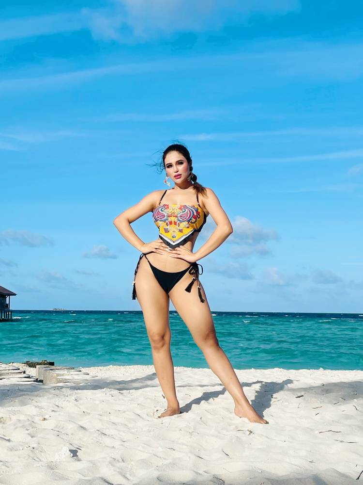 Model and actress Ashweenee Aher radiates positivity in her Birthday pictures straight from the Maldives