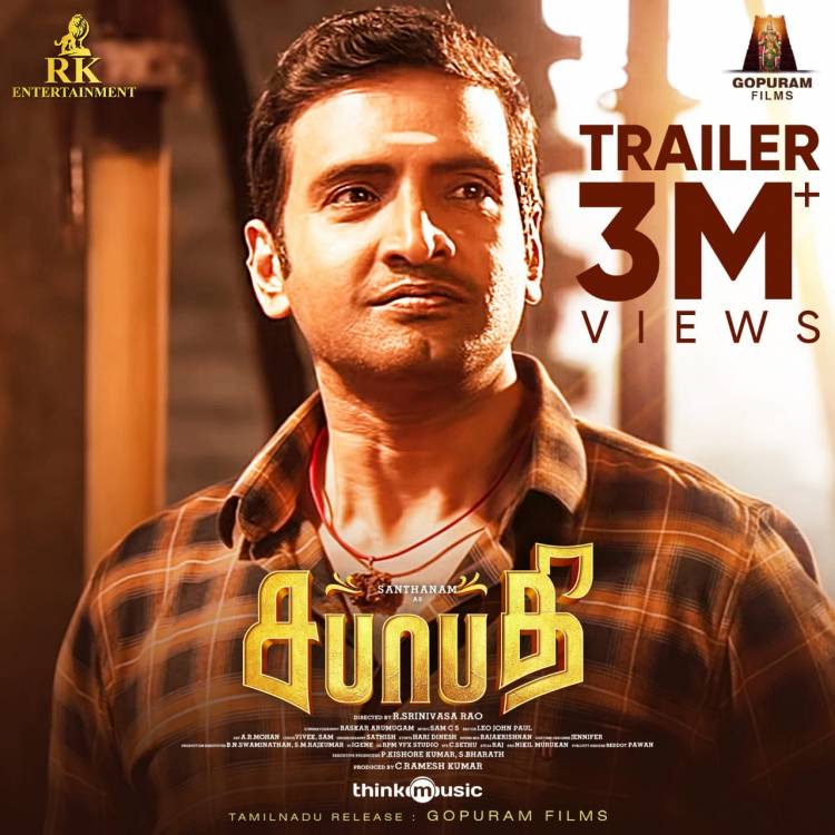 #Sabhaapathy Trailer hits 3M+ views! 