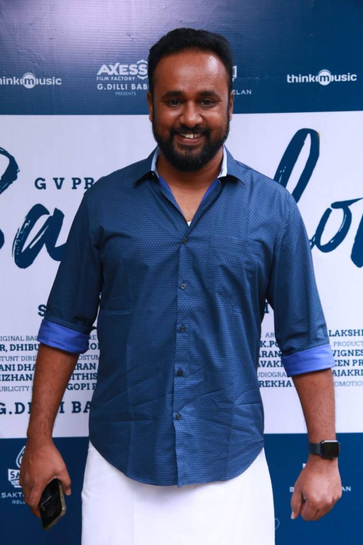 AXESS FILM FACTORY G. DILLI BABU PRESENTS  SATHISH SELVAKUMAR DIRECTORIAL  GV PRAKASH KUMAR-DIVYABHARATHI STARRER “BACHELOR” PRE-RELEASE EVENT 