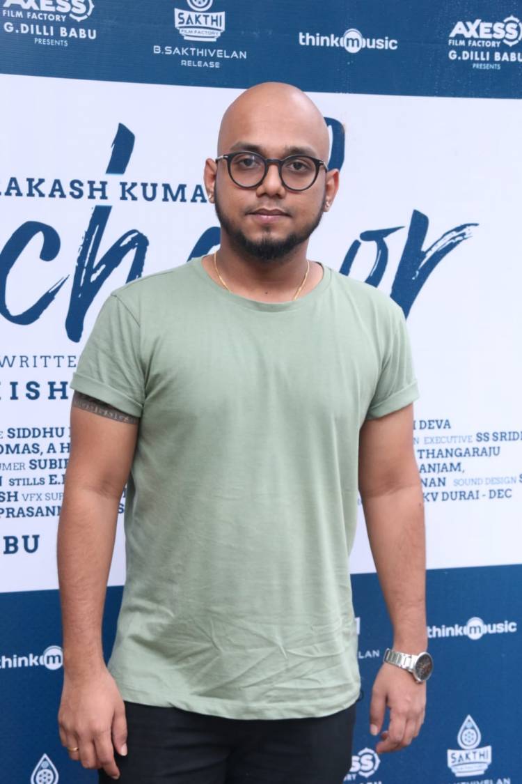 AXESS FILM FACTORY G. DILLI BABU PRESENTS  SATHISH SELVAKUMAR DIRECTORIAL  GV PRAKASH KUMAR-DIVYABHARATHI STARRER “BACHELOR” PRE-RELEASE EVENT 