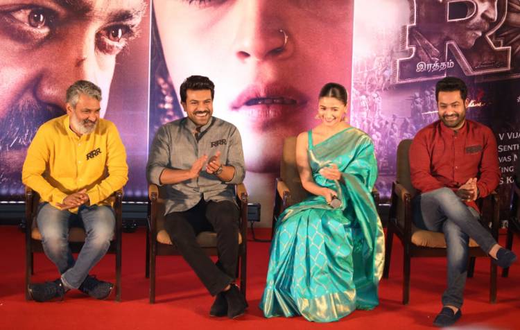 RRR (இரத்தம் ரணம் ரௌத்திரம்) பத்திரிகையாளர் சந்திப்பு ! :
