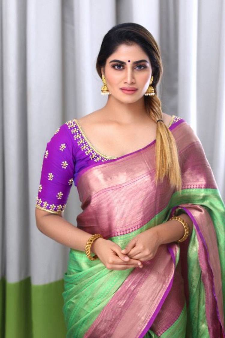 வேதா பிக்சர்ஸ் தயாரிப்பில் அறிமுக இயக்குநர் செல்வக்குமார் இயக்கும் 'பம்பர்' படத்தில் வெற்றி ஜோடியாக ஷிவானி  நடிக்கிறார்