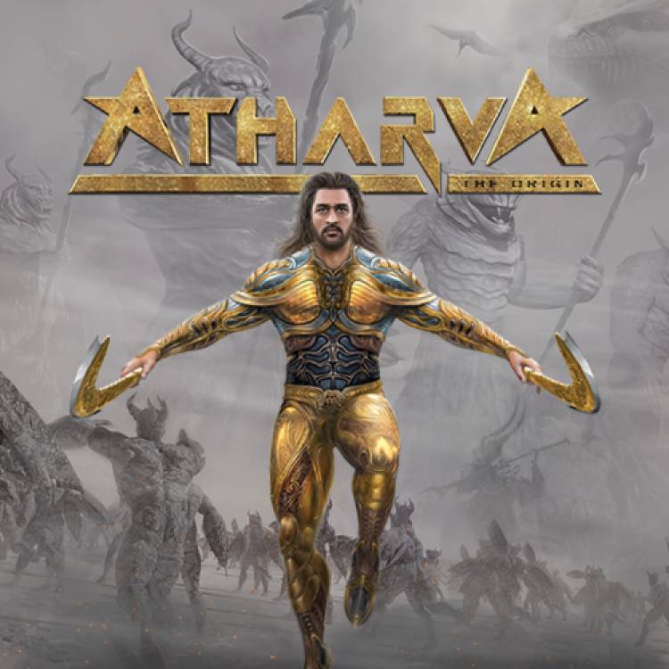 சூப்பர் ஸ்டார் ரஜினிகாந்த், எம்.எஸ்.தோனி நடித்த  புதிய யுக கிராஃபிக் நாவலான ‘அதர்வா - தி ஆரிஜின்’ அறிமுக பிரதியை வெளியிட்டார் !