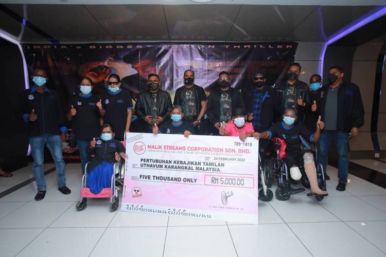 Valimai Grand Gala Show Organised by Malaysia Thala Ajith Fan Club and fully supported by Malik Streams Corporation.