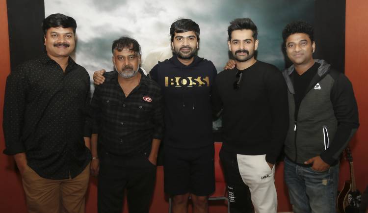 ராம் பொத்தினேனி உடைய “ தி வாரியர்” படத்திற்காக ‘புல்லட்’ பாடலை  STR பாடியுள்ளார்.