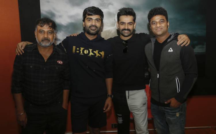 ராம் பொத்தினேனி உடைய “ தி வாரியர்” படத்திற்காக ‘புல்லட்’ பாடலை  STR பாடியுள்ளார்.