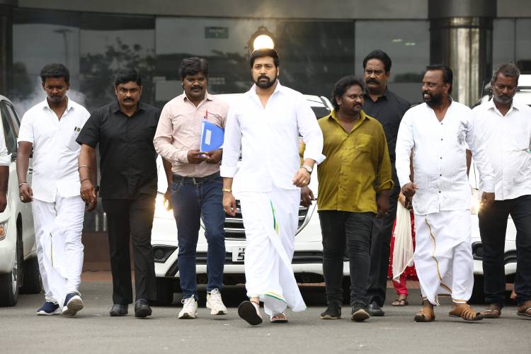 ஸ்ரீ அம்மன் மீடியாஸ்  தயாரிப்பில் திரைக்கு வர தயார் நிலையில் உள்ள புதிய திரைப்படம் "அமைச்சர்".