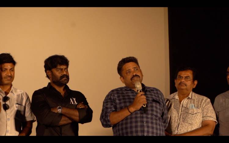 விசித்திரன் திரைப்படத்தை பார்த்து தமிழ்நாடு திரைப்பட இயக்குனர்கள் சங்கம் மற்றும் திரை பிரபலங்கள் நடிகர் ஆர் கே சுரேஷ்க்கு பாராட்டு.