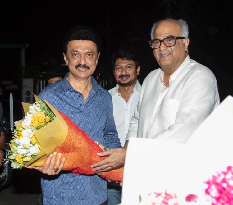 “நெஞ்சுக்கு நீதி” படத்தை பார்த்து வாழ்த்திய மாண்புமிகு தமிழ்நாடு முதலமைச்சர் திரு. மு.க.ஸ்டாலின்