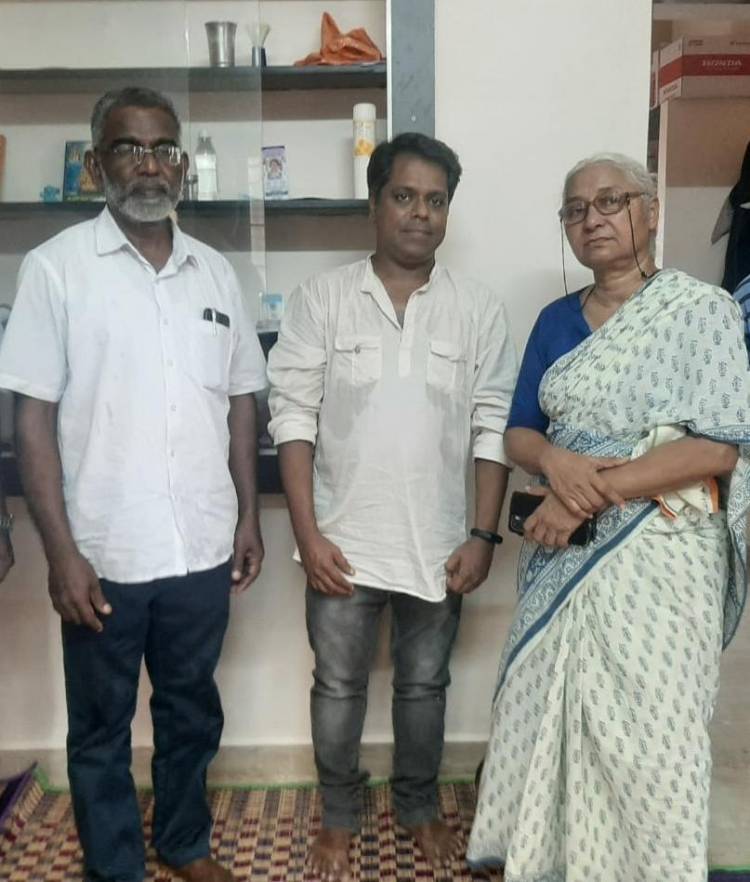 முத்துநகர் படுகொலை’-ஐ தமிழகத்தில் திரையிடுவதற்கு நாடாளுமன்ற உறுப்பினர்கள் உதவி செய்ய வேண்டும் - மேதா பட்கர்