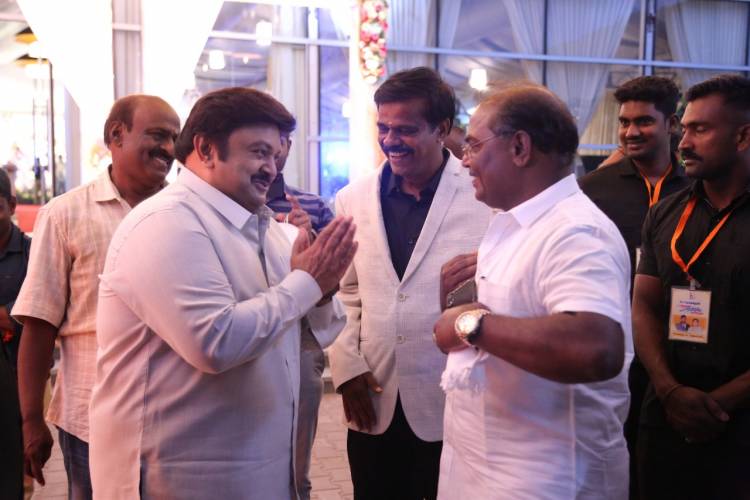 திரைப்பட தயாரிப்பாளர் பி. டி. செல்வகுமார்  இல்ல திருமண வரவேற்பு