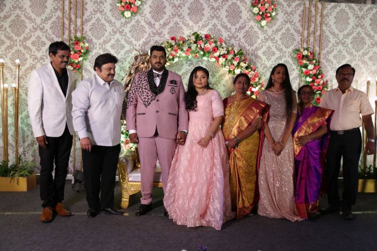 திரைப்பட தயாரிப்பாளர் பி. டி. செல்வகுமார்  இல்ல திருமண வரவேற்பு