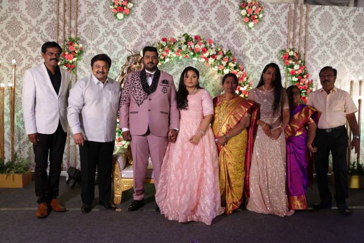 திரைப்பட தயாரிப்பாளர் பி. டி. செல்வகுமார்  இல்ல திருமண வரவேற்பு