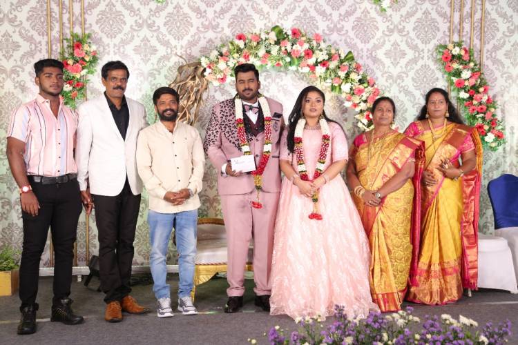திரைப்பட தயாரிப்பாளர் பி. டி. செல்வகுமார்  இல்ல திருமண வரவேற்பு