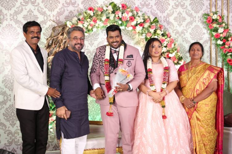 திரைப்பட தயாரிப்பாளர் பி. டி. செல்வகுமார்  இல்ல திருமண வரவேற்பு