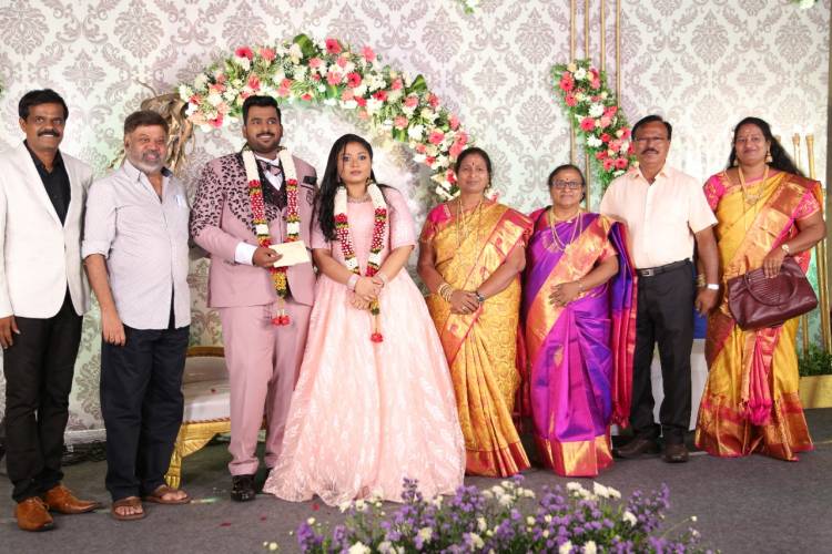 திரைப்பட தயாரிப்பாளர் பி. டி. செல்வகுமார்  இல்ல திருமண வரவேற்பு