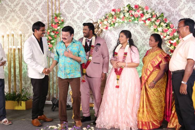 திரைப்பட தயாரிப்பாளர் பி. டி. செல்வகுமார்  இல்ல திருமண வரவேற்பு