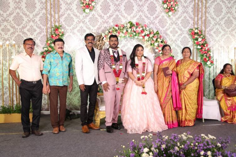 திரைப்பட தயாரிப்பாளர் பி. டி. செல்வகுமார்  இல்ல திருமண வரவேற்பு