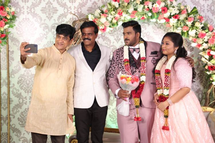 திரைப்பட தயாரிப்பாளர் பி. டி. செல்வகுமார்  இல்ல திருமண வரவேற்பு