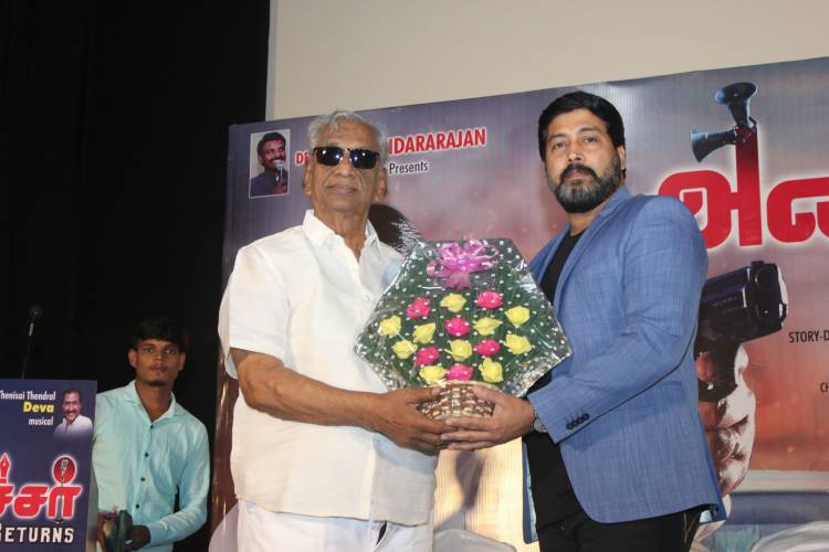 ஜெய் ஆகாஷ் தமிழ் சினிமாவில் முன்னணி ஹீரோ ஆவார் - இசையமைப்பாளர் தேவா வாழ்த்து….