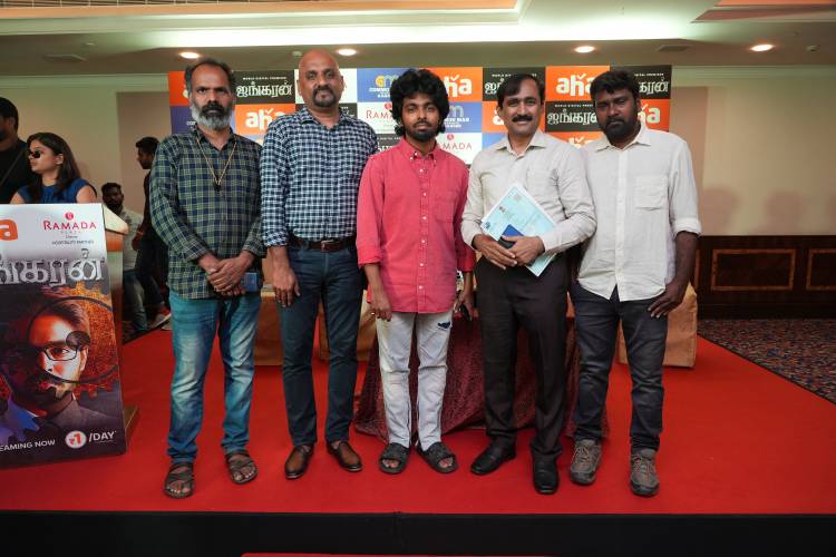 ஆஹா 100% தமிழ் ஓ. டி..டி கொண்டாடும் ‘ஐங்கரன்’!