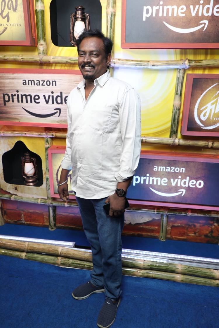 Gayatri- Pushkar, creators of Amazon Prime Video original Suzhal- The Vortex held a screening for their friends in the film fraternity in Chennai today.