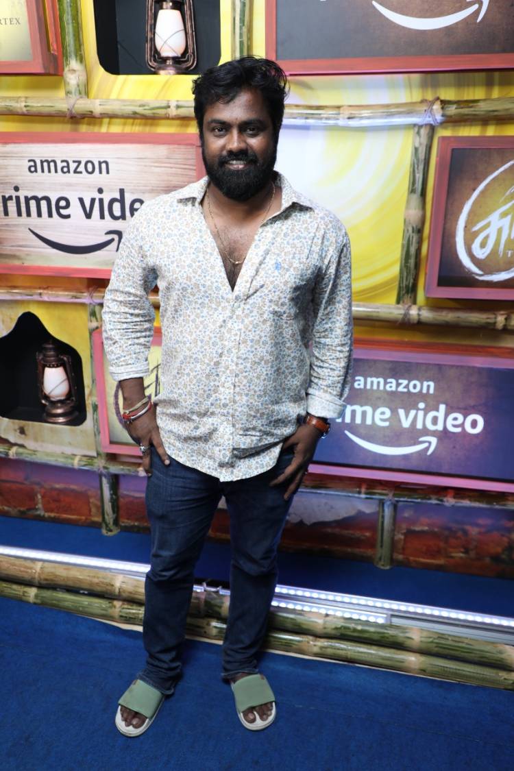 Gayatri- Pushkar, creators of Amazon Prime Video original Suzhal- The Vortex held a screening for their friends in the film fraternity in Chennai today.