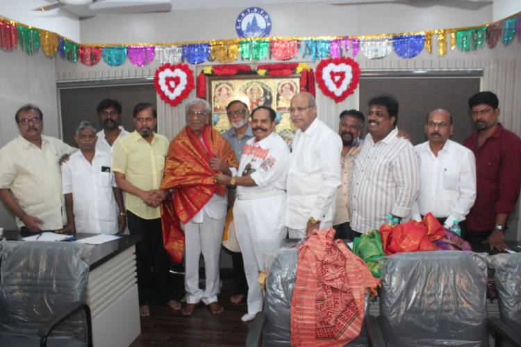 திரைப்பட வினியோகஸ்தர்கள் சங்க தலைவராக கே.ராஜன் பதவி ஏற்பு!.
