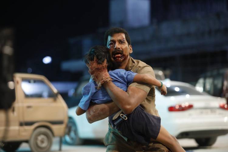 ராணா புரொடக்‌ஷன்ஸ்  சார்பில் நடிகர்கள் ரமணா, நந்தா இணைந்து தயாரிக்கும் படம் "லத்தி". 