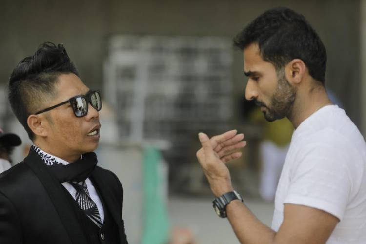 ராணா புரொடக்‌ஷன்ஸ்  சார்பில் நடிகர்கள் ரமணா, நந்தா இணைந்து தயாரிக்கும் படம் "லத்தி". 