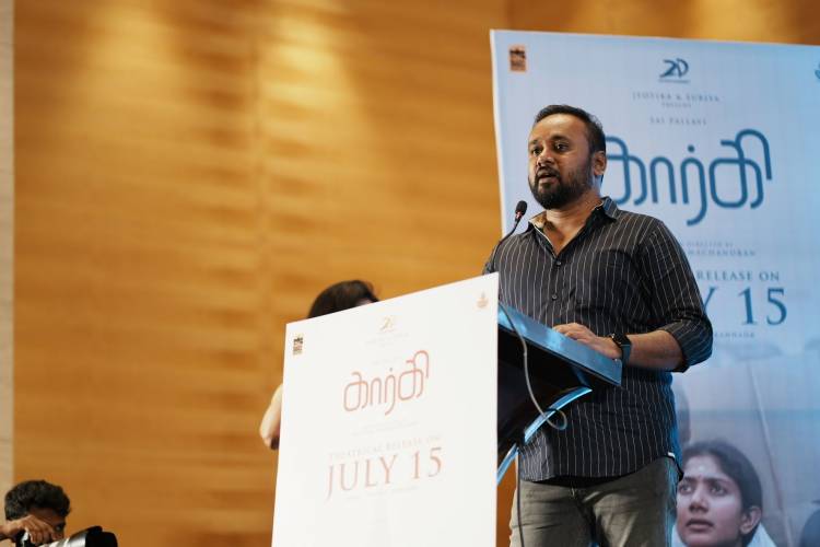 சூர்யா, ஜோதிகாவை பார்த்ததும் எனக்கு பேச்சு வரவில்லை - சாய் பல்லவி