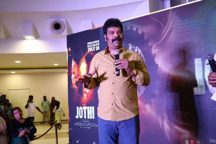 உண்மை சம்பவத்தை அடிப்படையாக கொண்டு எடுக்கப்பட்ட “ஜோதி” திரைப்படத்தின் இசை வெளியீட்டு விழா சென்னை போரோம் மாலில் நடைப்பெற்றது.