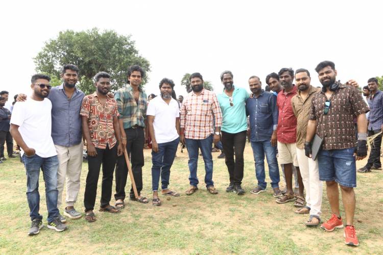பா.இரஞ்சித் தயாரிப்பில்  கிரிக்கெட் விளையாட்டை மையமாகக்கொண்ட புதிய  படத்தின் படப்பிடிப்பு துவக்கம்.