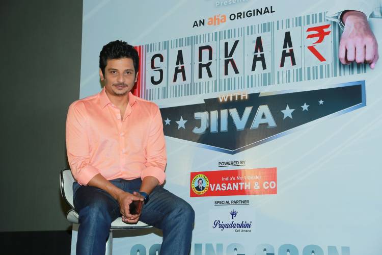 AHA TAMIL’S FIRST REALITY SHOW, SARKAAR WITH JIIVA TO PREMIER WITH A BANG ON 16TH SEP