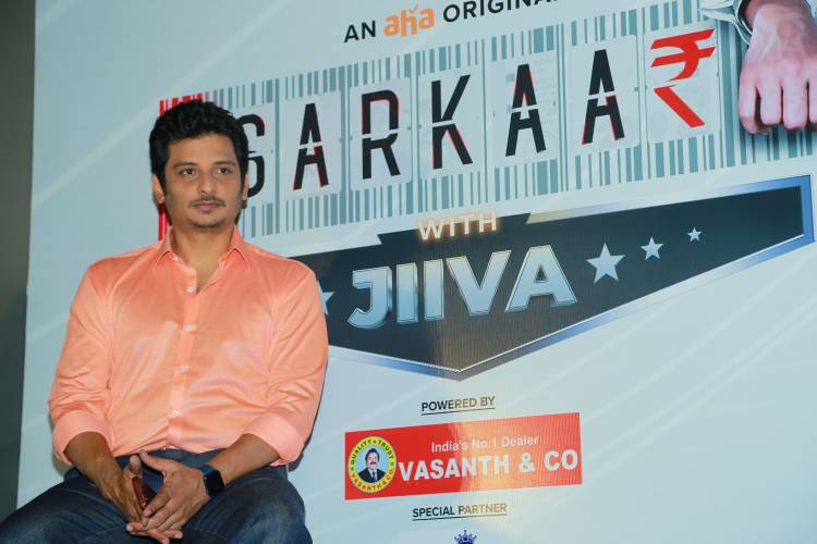 AHA TAMIL’S FIRST REALITY SHOW, SARKAAR WITH JIIVA TO PREMIER WITH A BANG ON 16TH SEP