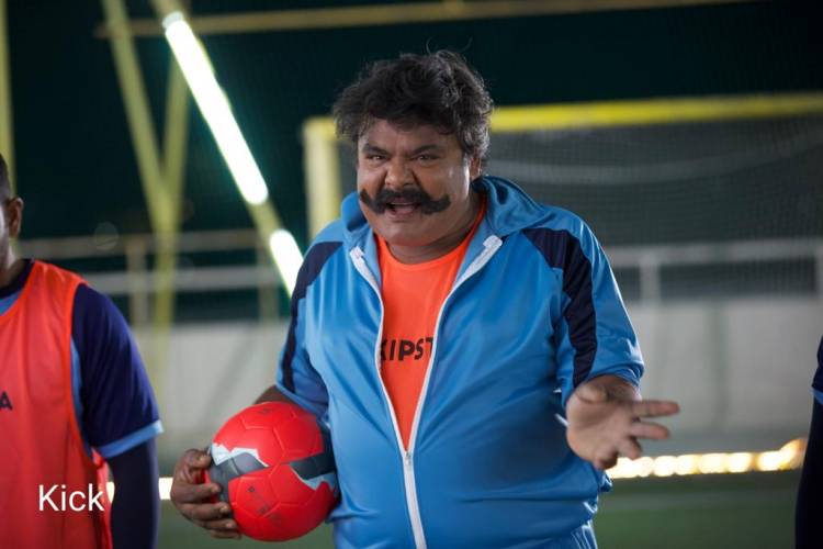 Santhanam's "Kick" is an entertaining film that will make you laugh and forgot all sorrows. 